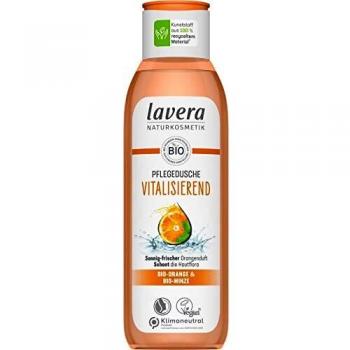 Lavera Vitalizing Shower Gel with Organic Orange & Mint - 250ml - Vegan, pH-Neutral, Natural Cosmetics