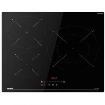 Encimera de Inducción Teka IBC63BF110 60 cm 7400 W 3 Zonas Fuego Doble Circuito Negra