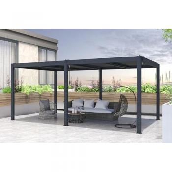 Pérgola Bioclimática Santa 5x3m Gris Antracita