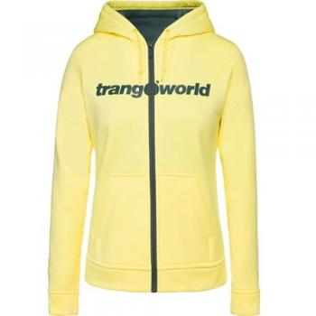 Chaqueta de montaña Trango Liena para mujer en color amarillo/gris, talla XL