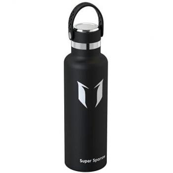 Super Sparrow Botella Agua Acero Inoxidable 18/10 - Botella Termica Ultraligera - 750ml - Termo Sin BPA, Botella Agua Niños, para Deporte, Viaje, Escuela, Exterior, Oficina, Hogar