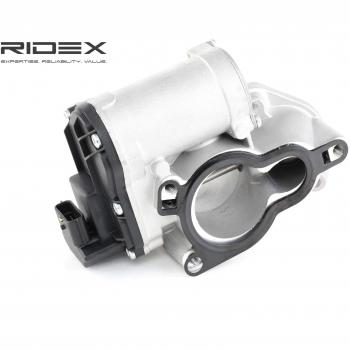Válvula EGR RIDEX 1145E0107 para Renault, Opel y Nissan con junta de estanqueidad