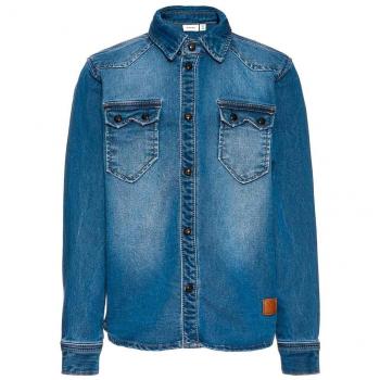 Camisa Name It Nitbehad Azul 158 Azul