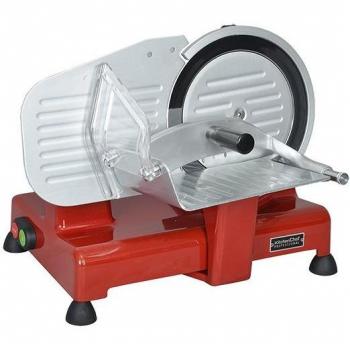 Cortadora eléctrica Kitchen Chef KCPTR195R 110W con cuchilla de 19,5 cm y diseño rojo en acero inoxidable y aluminio