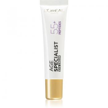 L'Oréal Paris Age Specialist Contorno de Ojos Antiarrugas 55+ 15 ml y Crema Antiarrugas Día Y Noche 15 Ml