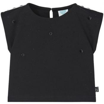 Camiseta de niña Boboli 728513 de manga corta con cuello redondo