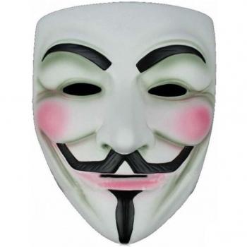 ANONYMOUS V FOR VENDETTA GUY FAWKES FANCY DRESS HALLOWEE FACE MASK