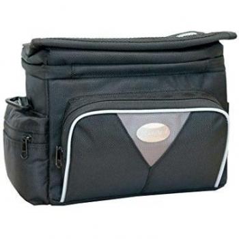 Lenkertasche Haberland groß schwarz, 26x20x16cm, 8 ltr