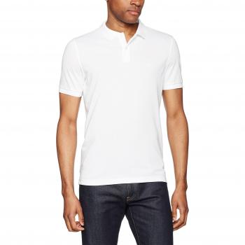 Calvin Klein Pete Fitted, Camisa para Hombre, Blanco