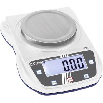 Báscula de precisión Kern EHA 500-1, digital, capacidad hasta 500 g, resolución 0,1 g, con función de conteo de piezas y múltiples aplicaciones
