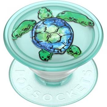 Soporte Extensible y Plegable PopSockets PlantCore - Tortuga Verde
