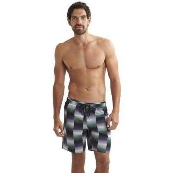 Speedo Badehose Chk Prt Leis 18 Wsht Am - Bóxer de baño para hombre, color negro, talla DE: XXL
