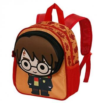 Mochila Bobblehead Harry Potter, Naranja, 22 x 28 cm, Capacidad 6 L