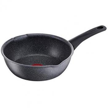 Tefal Mineralia Force G12375 - Sartén multiuso, aluminio, gris, 22 cm