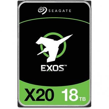 Seagate Exos X20 18TB Internal Hard Drive - SAS (12Gb/s) - Conventional Magnetic Recording (CMR)