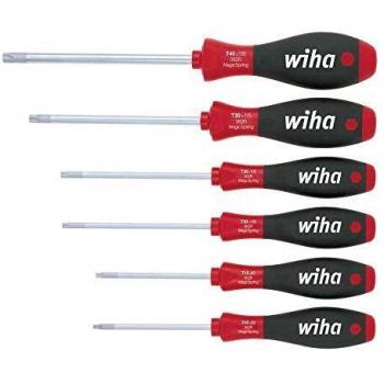 Wiha Juego de destornilladores SoftFinish® TORX® MagicSpring®, de 6 unid. (27746)