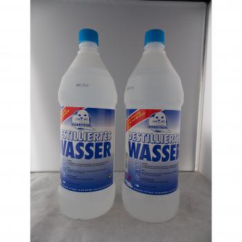 Agua Destilada 12 x 1 l latas