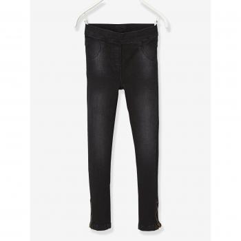 Vertbaudet - Vaquero - para niña negro Denim noir