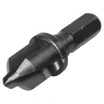 Avellanador HSS 10mm con tope de profundidad Wolfcraft