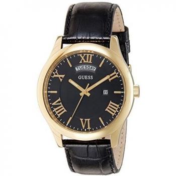 Reloj Analógico de Cuarzo para Hombre Guess Metropolitan W0792G4 con Correa de Cuero (Ø 44 mm)