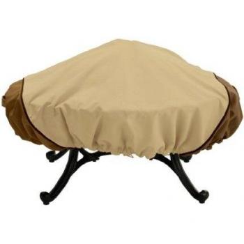 Classic Accessories Large Round Fire Pit Cover