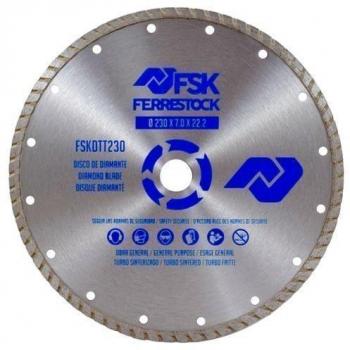 DISCO DE DIAMANTE TURBO 230 Ø FSK