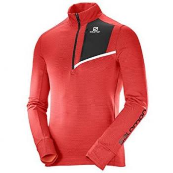 Salomon FAST WING MID M - Camiseta, Hombre, Rojo -