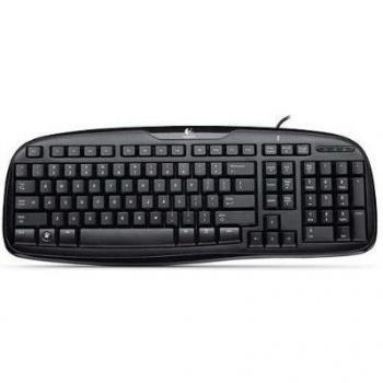 Logitech K200 - Teclado con conectividad USB, color negro - QWERTY español