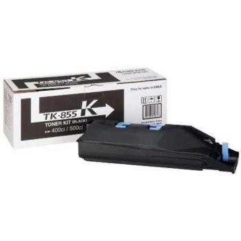 Kyocera TK-855K Original Black Toner Cartridge (1T02H70EU0) - 25,000 Pages for TASKalfa 400ci/500ci Series