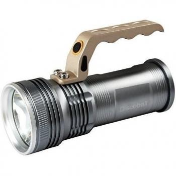 Discoball® 3000lm Cree XML T6 LED linterna de mano recargable linterna LED con 18650 cargador de batería