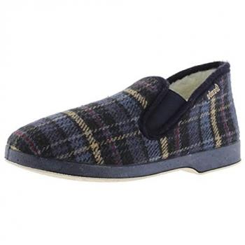 Zapatillas de Casa Wamba Confortable con Interior de Borreguito y Elásticos Laterales - Marca Victoria 202002 Marino (43)