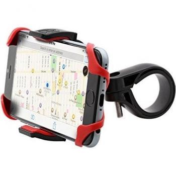Aduro U Grip Plus Universal para bicicleta, motocicleta, manillar, Roll Bar Mount para todos los teléfonos inteligentes, Apple iPhone GPS Holder