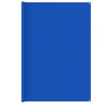 Alfombra cortina 250x550 cm Azul - Alfombra para tienda de campaña, color azul, dimensiones 250x550 cm