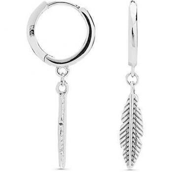 Pendientes Lada de plata de ley 925 - Luxenter