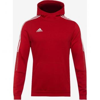 Sudadera con capucha adidas Tiro 21 para niños, color rojo, unisex