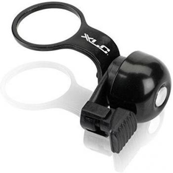 Xlc Miniglocke-2500702100 Material de Bicicleta, Unisexo, Negro, Talla única