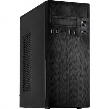 Caja Inter-Tech IT-2812 Business ATX, Color Negro, 2 Puertos USB 3.0 y 2 Puertos USB 2.0