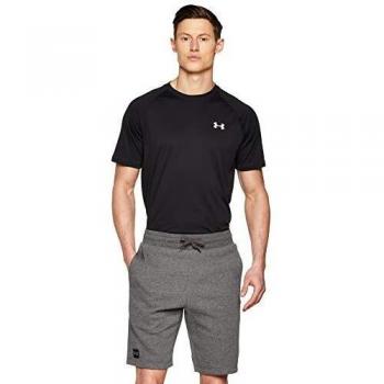 Under Armour Rival Fleece Short Pantalones, Hombre, Gris