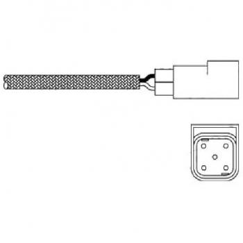 Sonda Lambda Delphi ES20301-12B1, sensor de oxígeno, alta precisión, compatible con múltiples vehículos, fácil instalación, diseño duradero