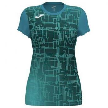 Camiseta manga corta mujer elite viii turquesa