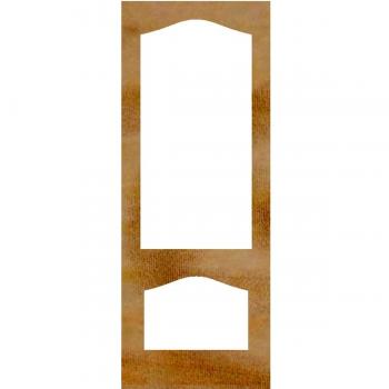4 x 26,04 cm Kaisercraft de Umbrales patrón de madera, 2 unidades