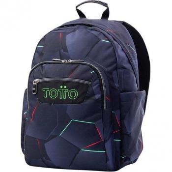 Mochila Escolar Totto Fractal Acuarela