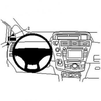Soporte ProClip Montaje Izquierdo para Toyota Prius + 2012-2020