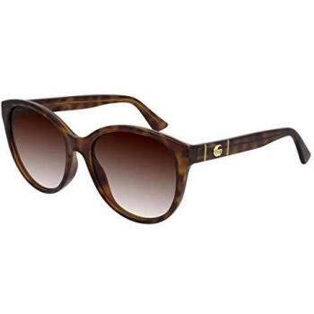 Gucci GG0631S Sunglasses, Brown, Female, Size: 56 MM