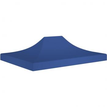 Techo para carpa de fiesta 4,5x3 m Azul 270 g/m²