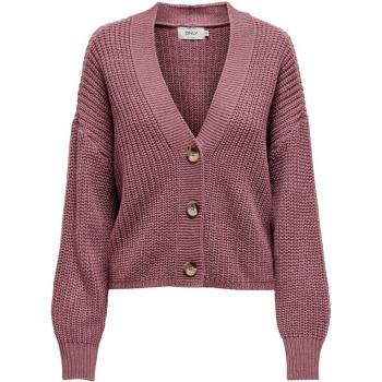 ONLY WEAR 15211521 CAROL NICE Jersey Manga larga Mujer Rosa - Chaqueta only carol nice cardigan nostalgia rose mujer