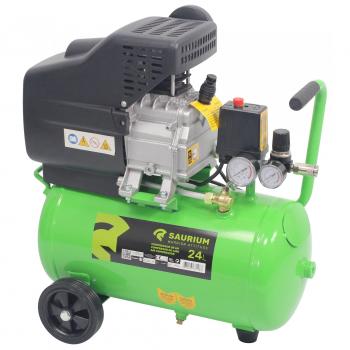 Compresor de Aire Monobloque 24L 1.5HP Saurium