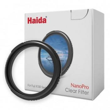 Haida NanoPro Clear Filter for Fujifilm X100 Series - Black