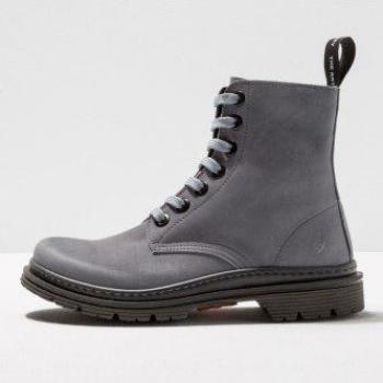 Botines de piel Nobuck Birmingham gris para Hombre y Mujer