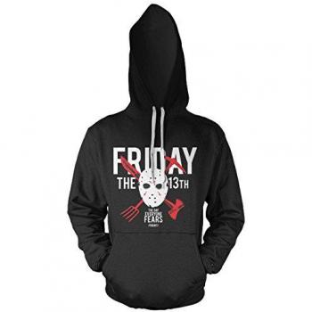 Officially Licensed Merchandise Friday The 13th - The Day Everyone Fears Hoodie